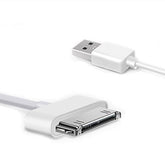 30 Pin Male to USB Male Charging & Data Sync Cable for iPad / 2 / 3, iPhone 4 & 4s, iPod Nano, iPod Touch, Length: 1m, USB to 30 Pin